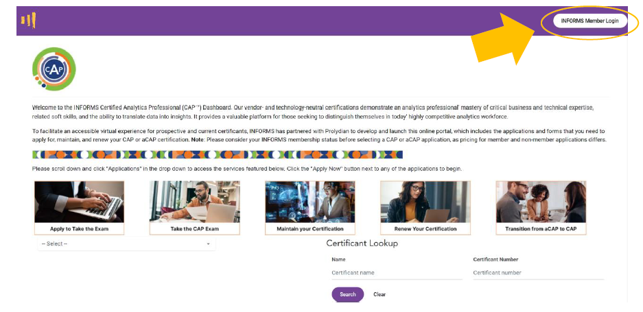 CAP Creating an Account on the CAP Dashboard Prolydian